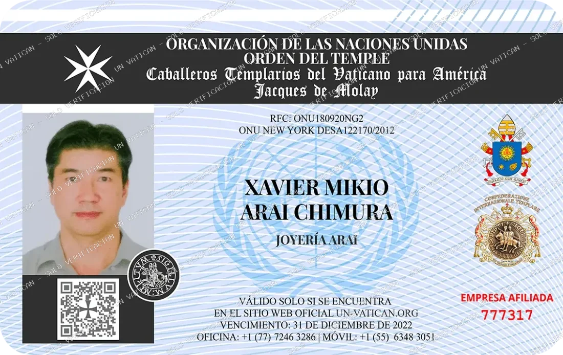 Certificado Arai